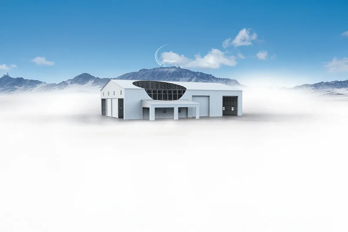 Commercial metal building