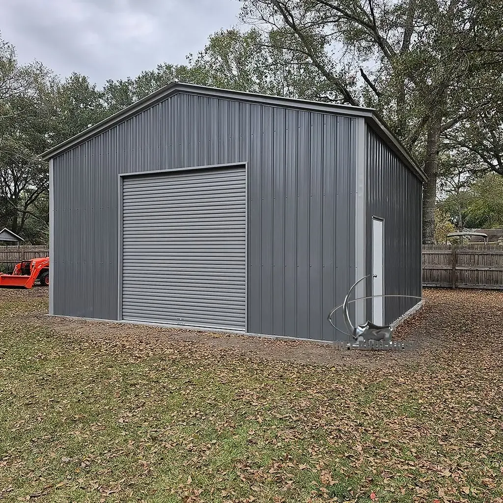 Reliable Steel Garage 24x25 — Vertical Design for Maximum Durability
