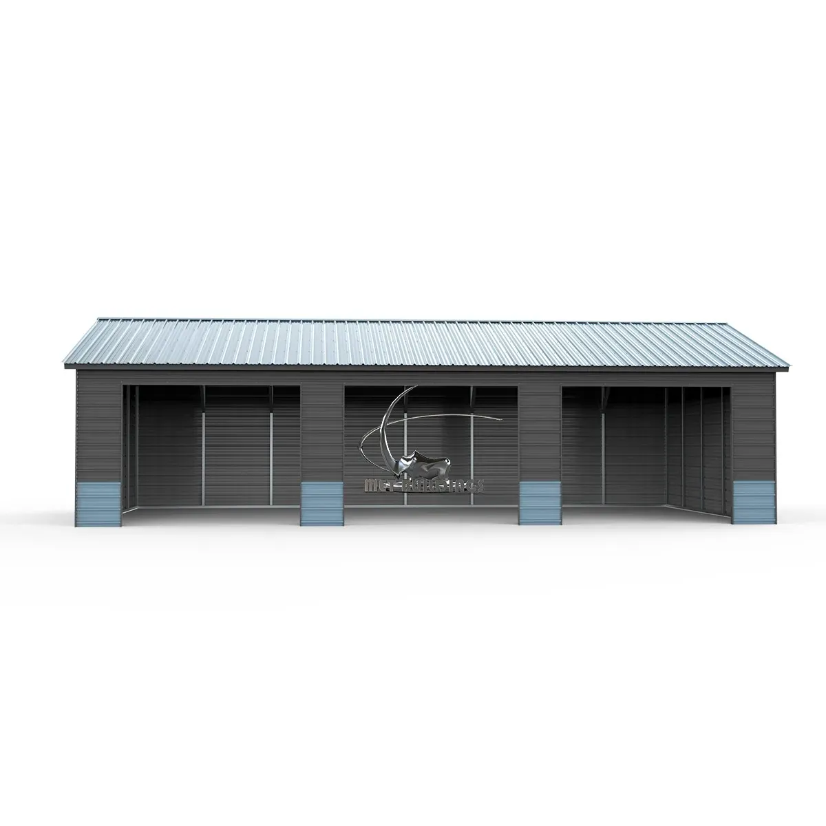 Reliable 24x40 Steel Frame Building with Premium Panels
