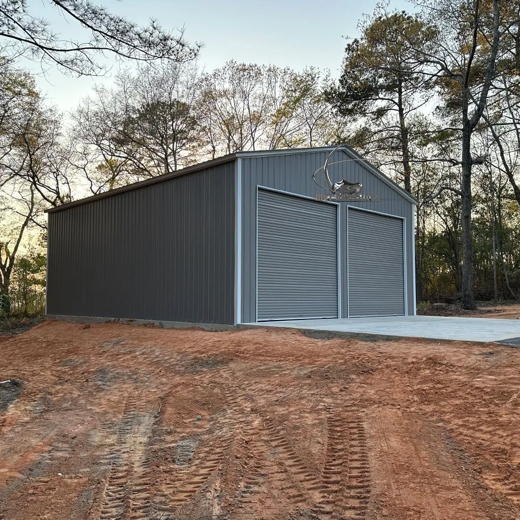 High-Performance Steel Garage 30x40 — Vertical Design with Insulated Roof