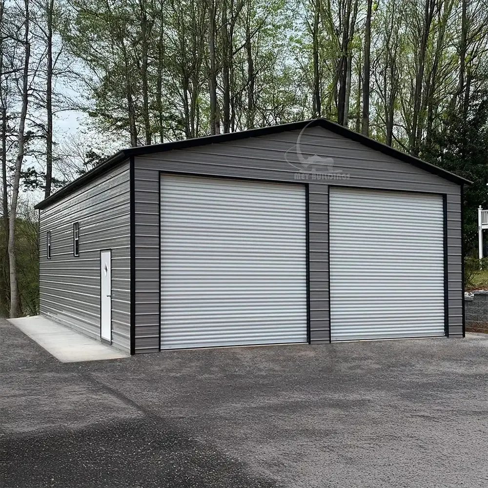 30x40 Metal Building with Roll-Up Doors