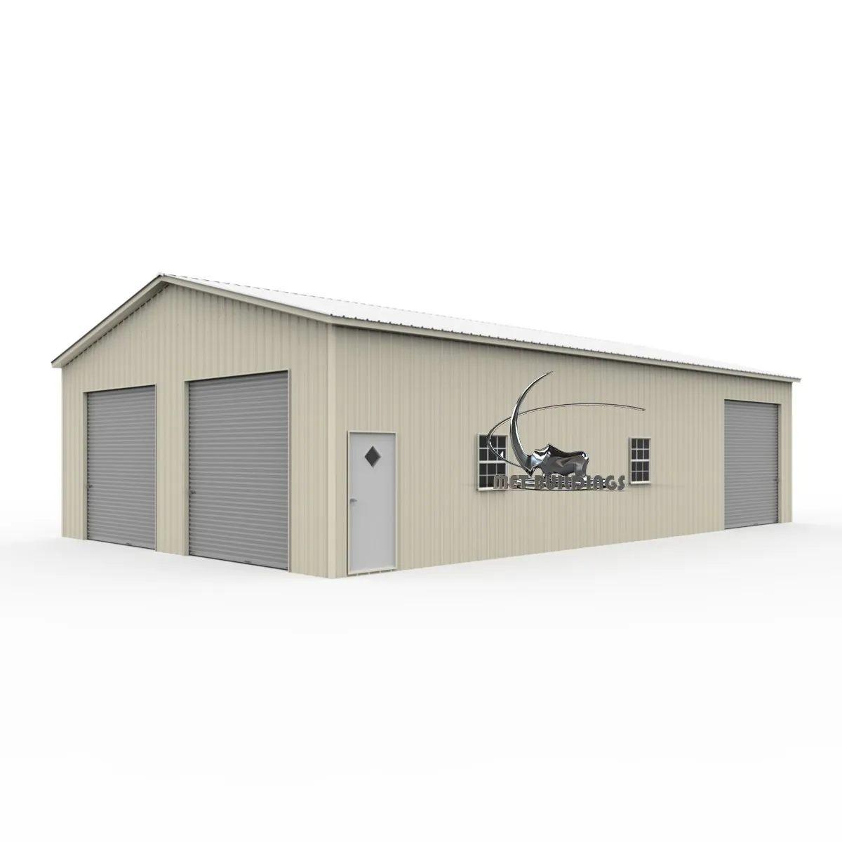 Reliable Steel Garage — 30x50 Design with Vertical Roof