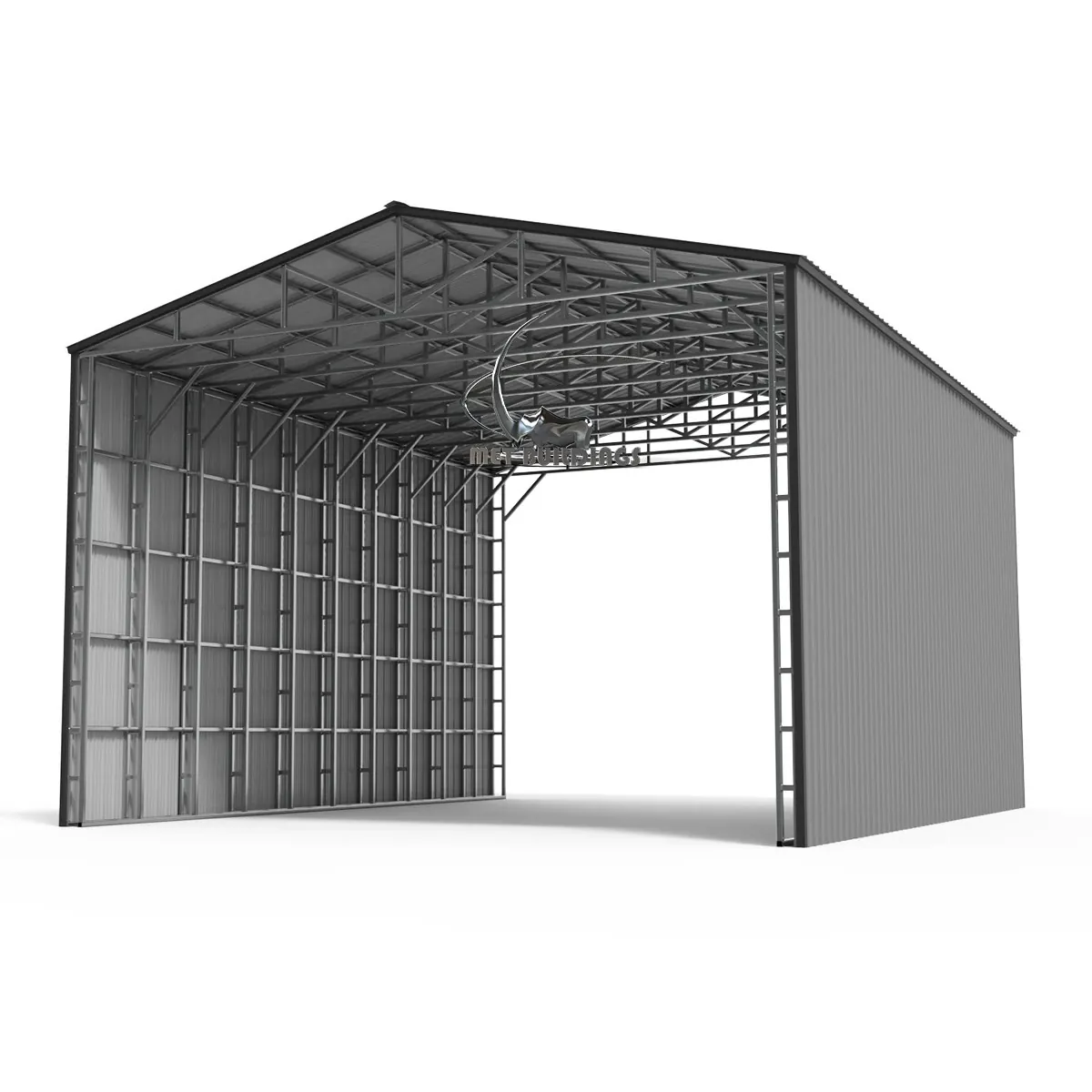 Reinforced 32x40 Unrivaled Clearspan Metal Building for Machinery and Equipment