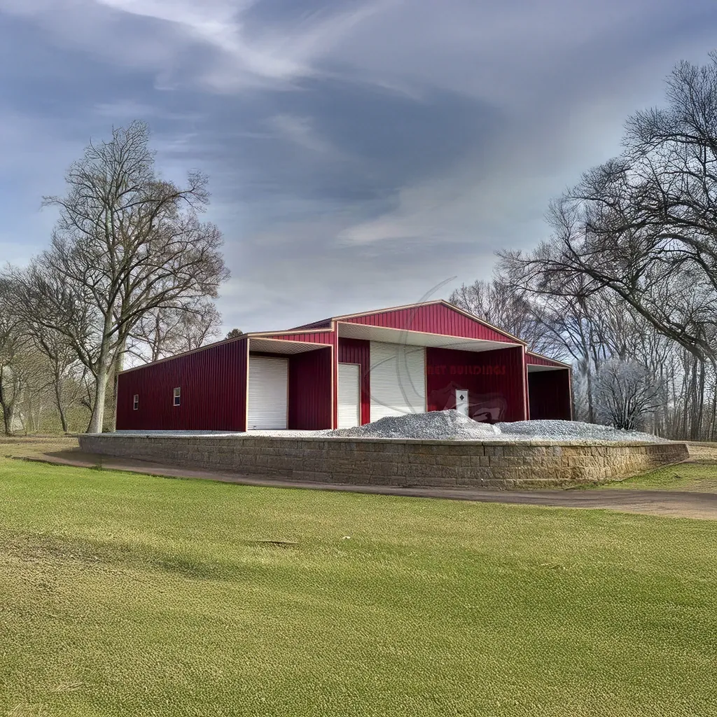 40x60 Metal Building with Dual Lean-Tos — Versatile, Durable & Customizable