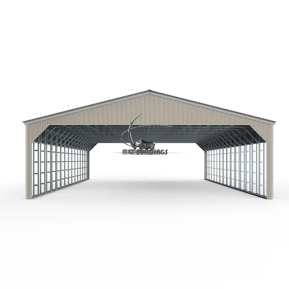 Long-Lasting Building — 40x60 Innovative Clearspan Metal Structure