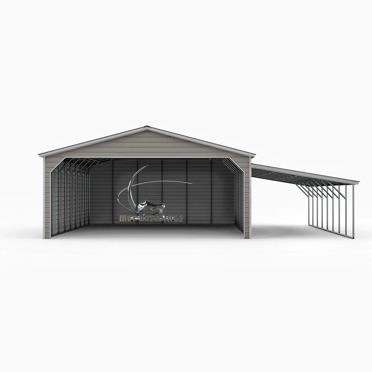 Flexible 45x40 Steel Barns for Every Purpose