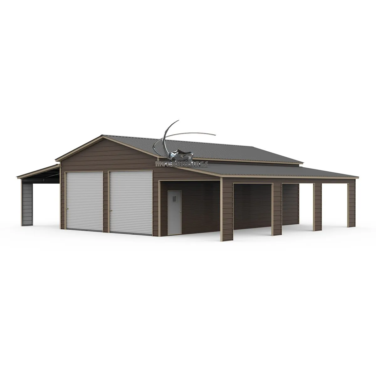 Eye-Catching 48x40 Steel Barns for Every Purpose