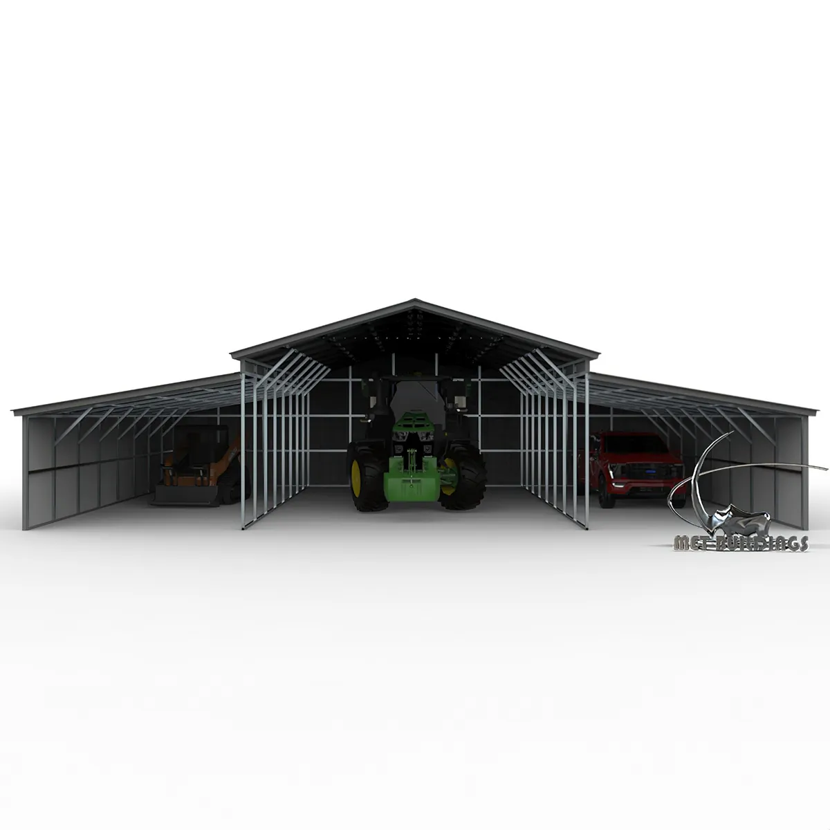 High-Strength 48x40 Steel Barns for Every Purpose