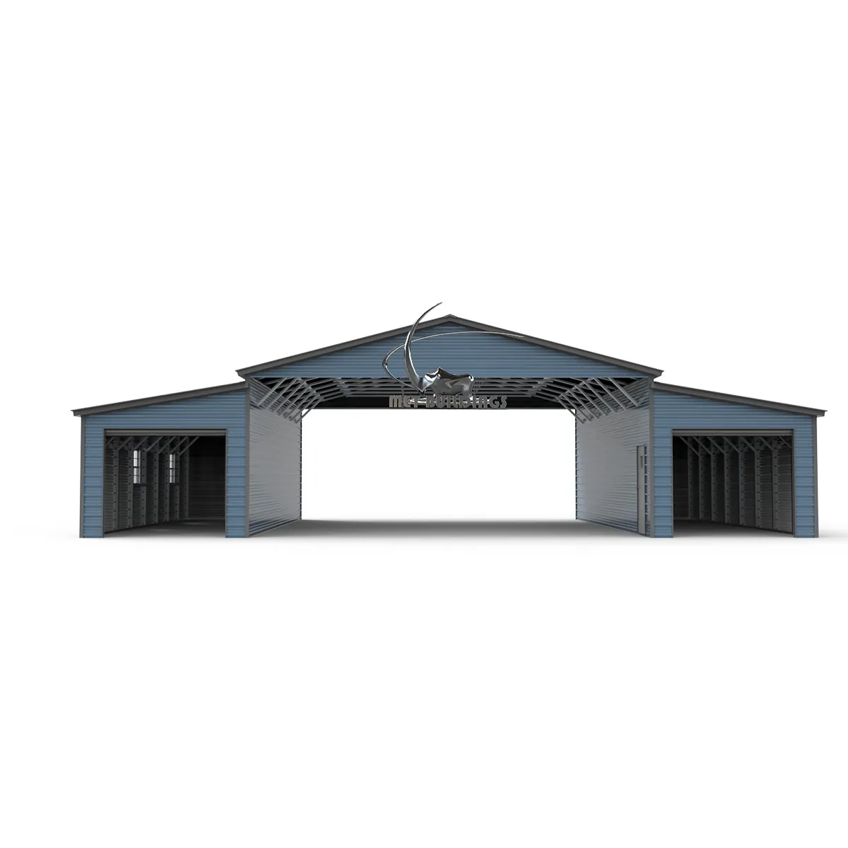 Heavy-Duty 54x40 Steel Barns for Every Purpose