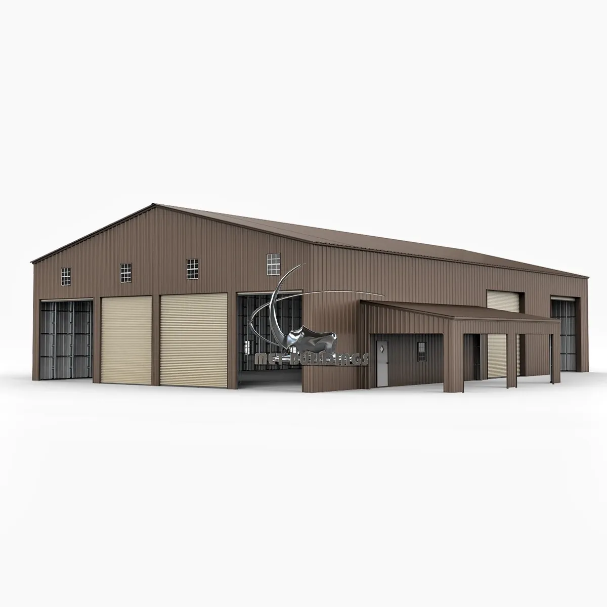 Hard-as-Steel Commercial Building — 60x100 Bespoke Workshop