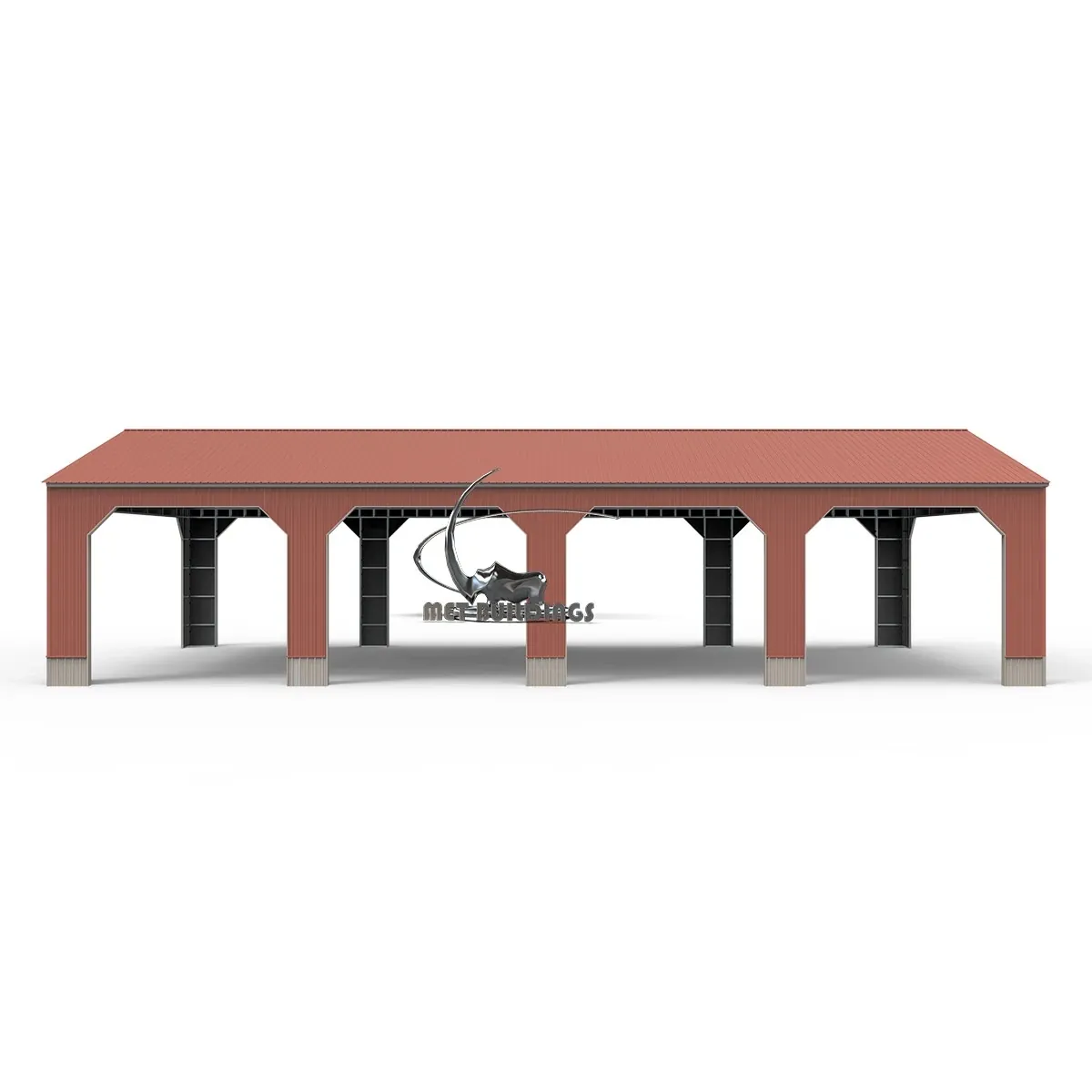 Premium Building — 60x100 Reinforced Clear Span Pavilion