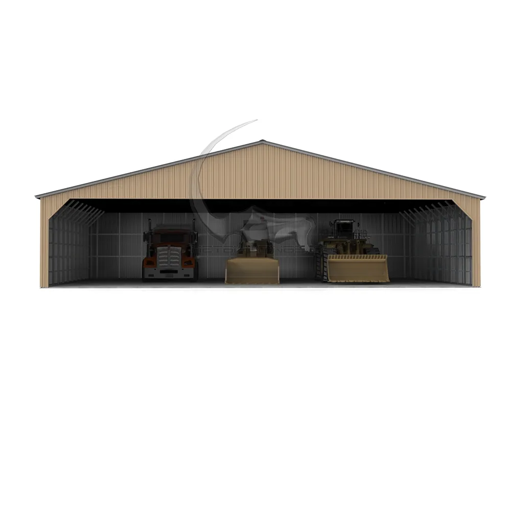 60x40 Equipment Storage Metal Building — Heavy-Duty Steel Workshop for Industrial & Commercial Use