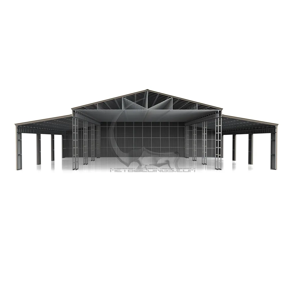 70x80 Barn Metal Building — Heavy-Duty Steel Structure for Agricultural & Commercial Use