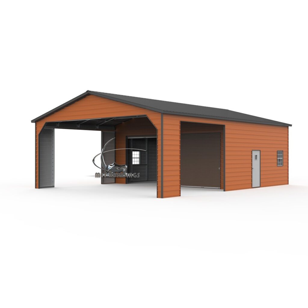 Explore durable and customizable steel garages designed for storage