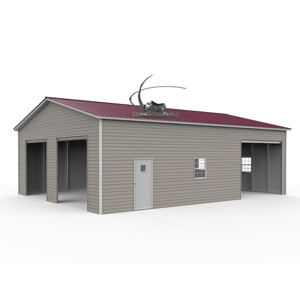 Explore durable and customizable steel garages designed for storage, workshops, and protection against the elements