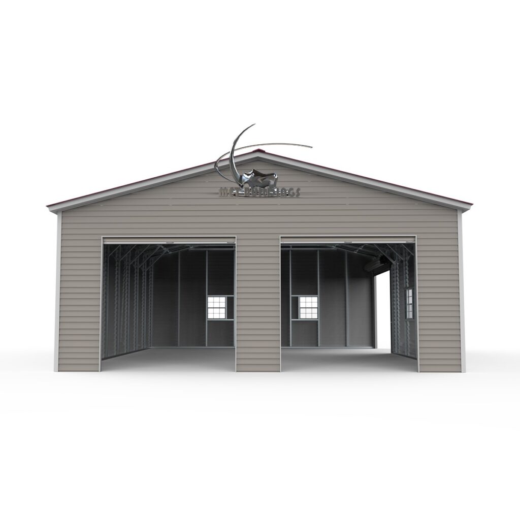 Explore durable and customizable steel garages designed for storage, workshops, and protection against the elements