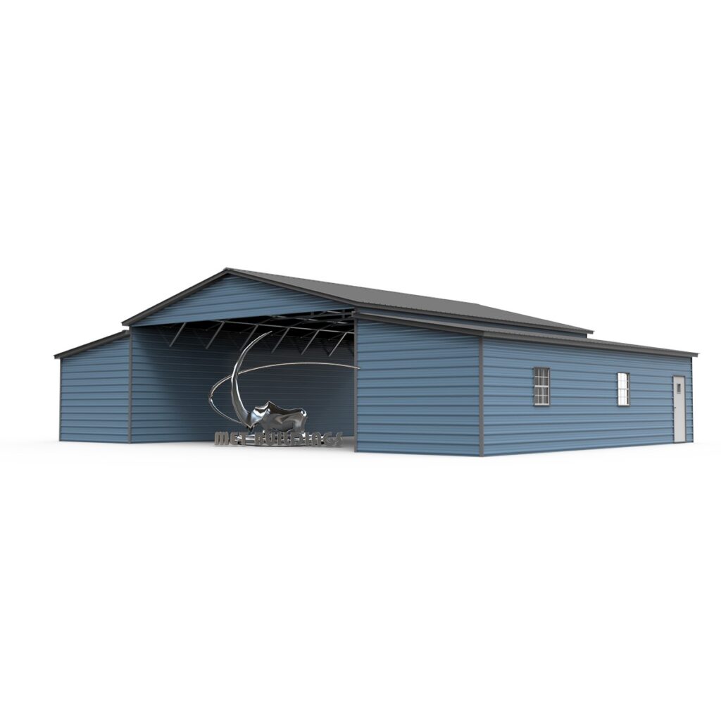 Discover durable and customizable steel barn designed for farming, storage, and livestock protection